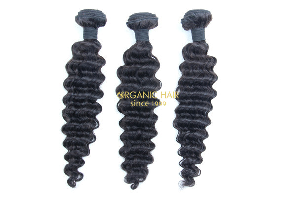 Wholesale remy human hair weft extensions 